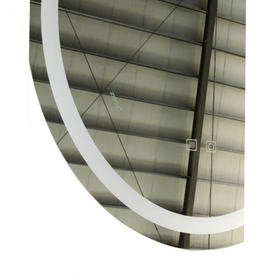 Дзеркало Zerix Fusion MV01-60x80-REVERSE з LED Touch, Anti-fog, димером, регулятором яскравості (ZX6068)