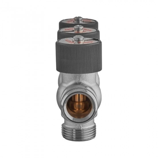 Колектор вентильний без фітингу Koer KR.1128-3 - 3/4"x3/4"x3/4"x3 Ways (KR5872)