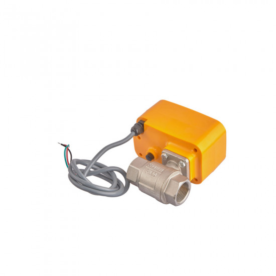 Кран 3/4" з електроприводом Koer KR.1502-5 12В Brass (KR5878)