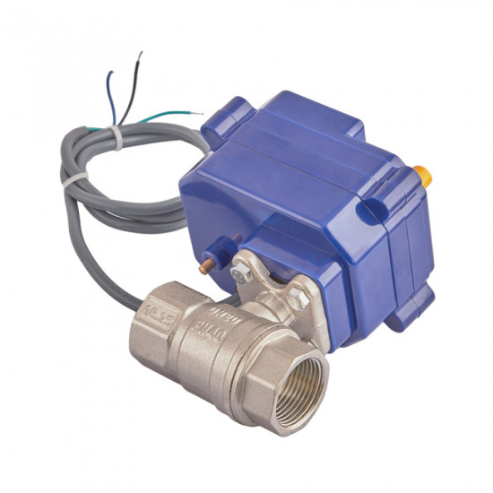 Кран 3/4" з електроприводом Koer KR.1501-5 220В Brass (KR5877)