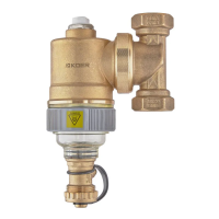 Сепаратор шламу Koer KR.1275-20 - 3/4" универсальный магнитный (латунный) (KR5851)