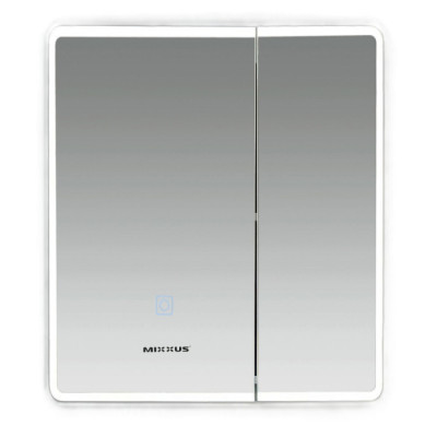 Дзеркальна шафка Mixxus Premium Olivary CM01-60x70x13 з LED Touch, димером, регулятором яскравості (MI8294)