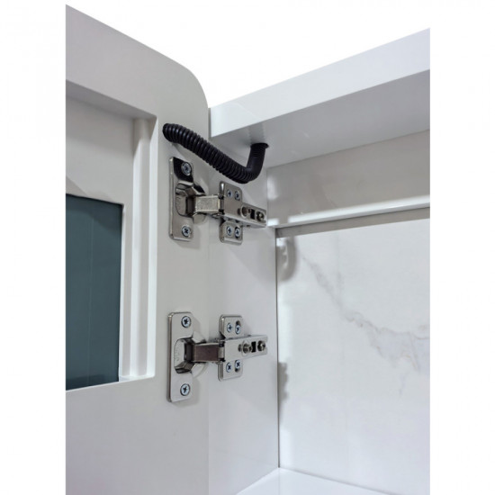 Дзеркальна шафка Mixxus Premium Olivary CM01-60x70x13 з LED Touch, димером, регулятором яскравості (MI8294)