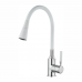 Змішувач для кухні Zerix Atrium-011-T Refl.WHITE (Колір хром+силік.вилив білий) (ZX4719)