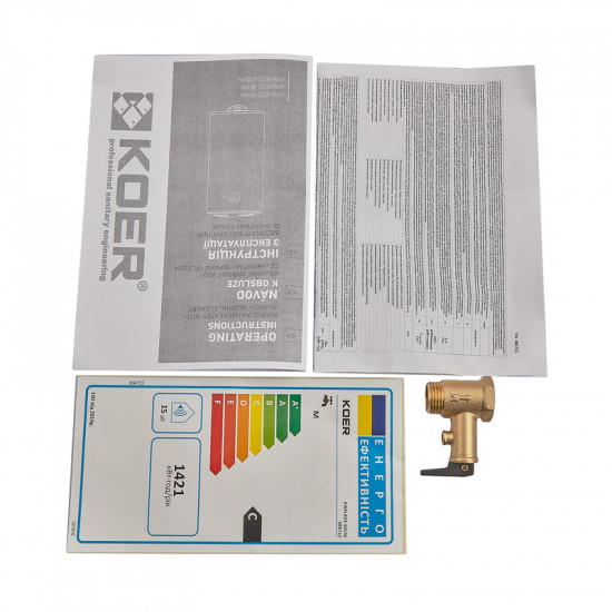 Водонагреватель "Цилиндр" Koer KWH.E03-50VW накопительный 50 л, мокрый тен 1,5 kW (EK0107) Водонагреватель "Цилиндр" Koer KWH.E03-50VW накопительный 50 л, мокрый тен 1,5 kW (EK0107)