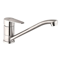 Смеситель для кухни Mixxus NEO-004-25cm (нержав. сталь) (MI6178)