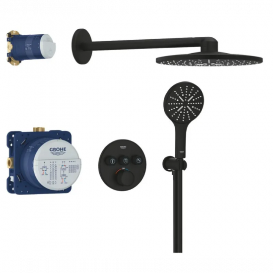 Душевая система скрытого монтажа Grohe Grohtherm SmartControl с Rainshower SmartActive 310 (34863KF)