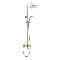 Душевая колонна с смесителем Mixxus Premium Retro Bronze-009-J (MI1655)
