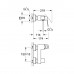 Змішувач для душу Grohe Eurocube (23145000)
