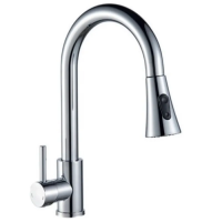 Смеситель для кухни Champion NEO-014 CHROME с выдвижным душем из нержавеющей стали (CH6539) Смеситель для кухни Champion NEO-014 CHROME с выдвижным душем из нержавеющей стали (CH6539)