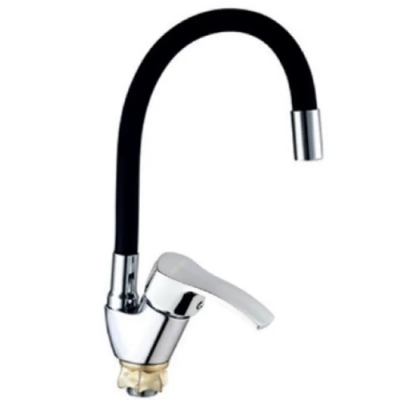 Змішувач для кухні Mixxus YUB4-279 Reflector Black з чорним силіконовим виливом (MI6484) Змішувач для кухні Mixxus YUB4-279 Reflector Black з чорним силіконовим виливом (MI6484)