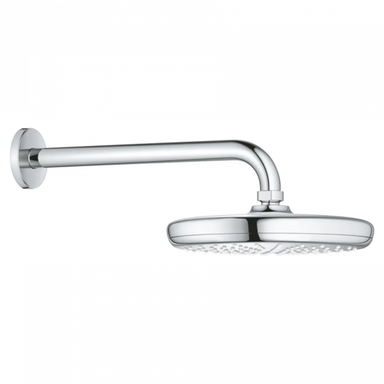 Верхний душ с настенным кронштейном Grohe New Tempesta Classic (26411000)