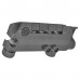 Душевая колонна Armata BCS-009-J Graphite с смесителем с кнопочным переключателем, 4 режима (CH6509)
