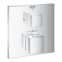 Термостат скрытого монтажа на 2 потребителя Grohe Grohtherm Cube (24154000)