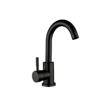 Смеситель для раковины Champion SUS-011-B Black из нерж. стали SUS304 (цв. черный) (CH0346)