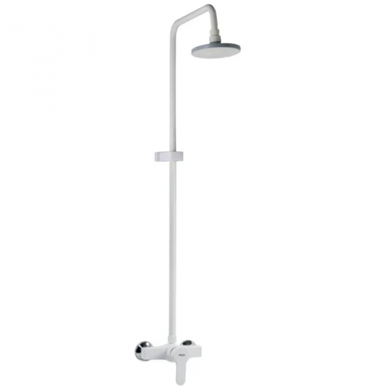 Душевая колонна с смесителем PLAMIX MARIO-003-J WHITE (PM0702)