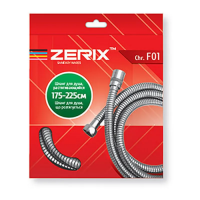 Шланг розтяжний Zerix Chr.F01 (175 см) (ZX2620) Шланг розтяжний Zerix Chr.F01 (175 см) (ZX2620)