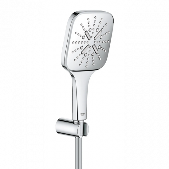Душовий набір з тримачем, 3 режими струменя Grohe Rainshower SmartActive (26589000)