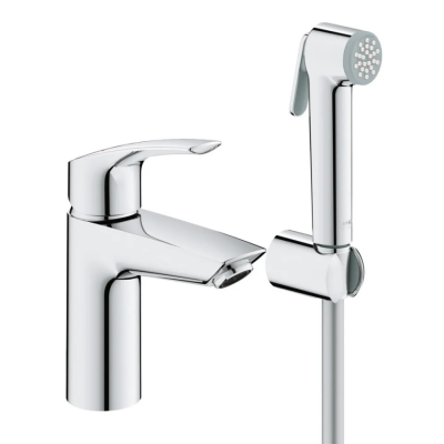 Змішувач для раковини з гігієнічним душем Grohe Eurosmart New (23124003) Змішувач для раковини з гігієнічним душем Grohe Eurosmart New (23124003)