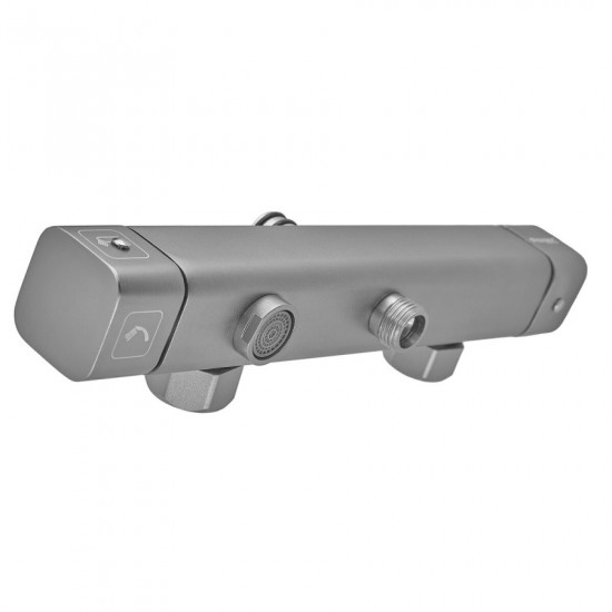 Душова колона зі змішувачем з алюмінію Champion PBC-009-J SILVER, 3 режими (CH6547)