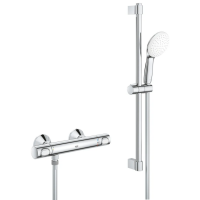 Термостат для душа Grohe Grohtherm 500 с душевым гарнитуром (34796001)