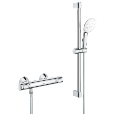 Термостат для душу Grohe Grohtherm 500 з душовим гарнітуром (34796001)
