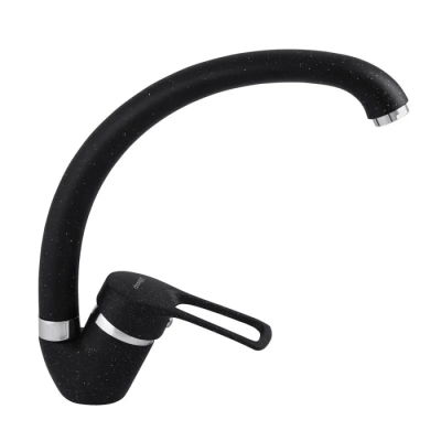 Змішувач для кухні Champion Hansberg 777 (CH0267) чорного кольору