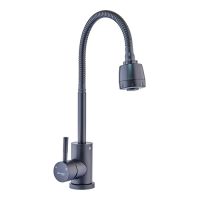 Смеситель для кухни Mixxus SOK-011 с рефлективным выливом (MI6016)