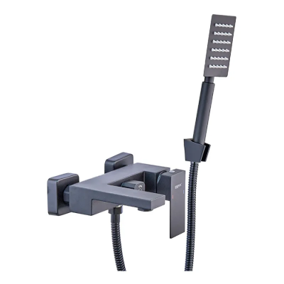 Змішувач для ванни Zerix KUB-008 (Euro) Black з нерж. сталі SUS304 (кол. чорний) (ZX4851) Змішувач для ванни Zerix KUB-008 (Euro) Black з нерж. сталі SUS304 (кол. чорний) (ZX4851)