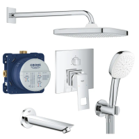 Набор для комплектации ванны Grohe Eurocube с Tempesta Cube 250 (UA26417SC0)
