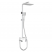 Душова колона KOER KB-56007-04 зі змішувачем, 3 функції (Колір хром+білий) (KR5159)