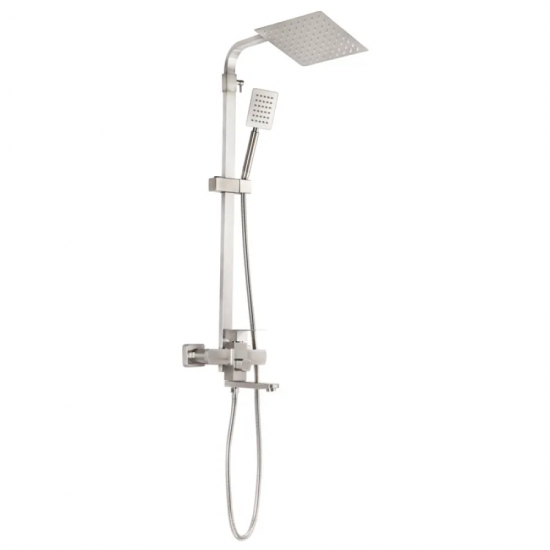 Душова колона зі змішувачем (нерж.сталь) Haiba KUB-009-J (HB2793)