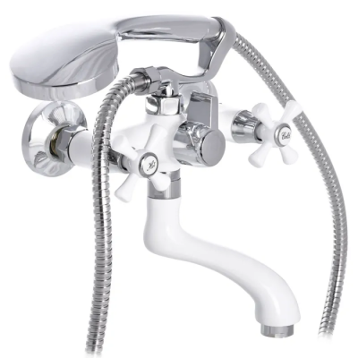 Змішувач для ванни Mixxus Omega 142 White (MI2769) Змішувач для ванни Mixxus Omega 142 White (MI2769)