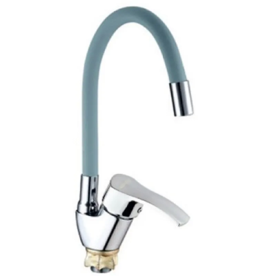 Змішувач для кухні Mixxus YUB4-279 Reflector Gray з сірим силіконовим виливом (MI6485) Змішувач для кухні Mixxus YUB4-279 Reflector Gray з сірим силіконовим виливом (MI6485)