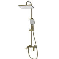 Душова колона зі змішувачем HAIBA GAUDI 009-J BRUSHED GOLD (HB9584)