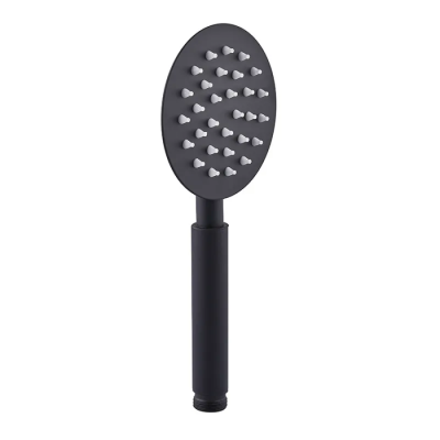 Ручний душ Mixxus SH-01.SUS Black з нерж. сталі (MI6119)