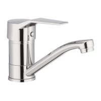 Смеситель для раковины Haiba Zeon 555 (вылив 15 см) (HB0414)