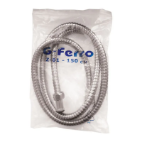 Шланг для лейки душа G-FERRO Chr.Z-01 (150 см) (HO0006)