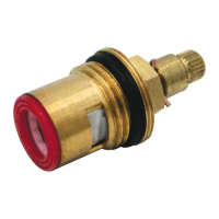 Кран букса для смесителя EP KB-004-CER 1/2" (24 шлица, короткая юбка) (AC0532)