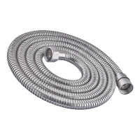 Шланг для душа Zerix Shower hose-SUS-175cm (нерж. сталь) (ZX4925)