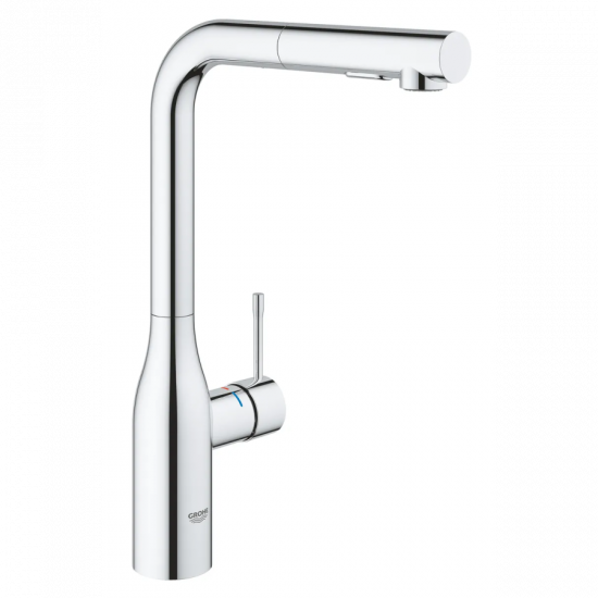 Змішувач для кухні з висувним виливом Grohe Essence New (30270000)