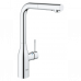 Змішувач для кухні з висувним виливом Grohe Essence New (30270000)