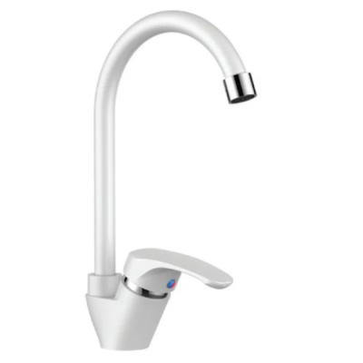 Змішувач для кухні Plamix Afina-011 White (без підведення) (PM0686) Змішувач для кухні Plamix Afina-011 White (без підведення) (PM0686)