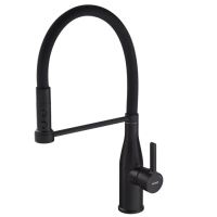 Змішувач для кухні Mixxus Premium Summer 017 BLACK REFL.BLACK (MI6961)