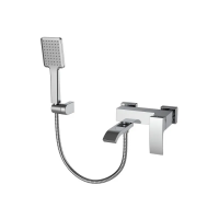 Смеситель для ванны с коротким сливом Koer KB-41007-01 (Цвет хром) (KR3454)