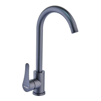 Змішувач для кухні Champion EZA-011 Black з нерж. сталі (CH6453)