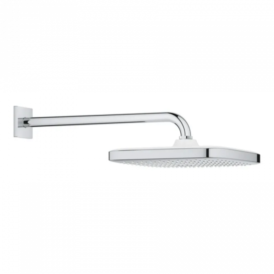 Верхній душ з настінним кронштейном Grohe Tempesta Cube (26687000)
