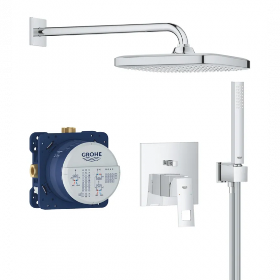 Прихована душова система Grohe Eurocube Tempesta 250 Cube (25289000)