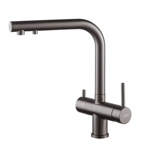 Смеситель для кухни с выходом для питьевой воды KOER KB-72001-07 (KR3393)