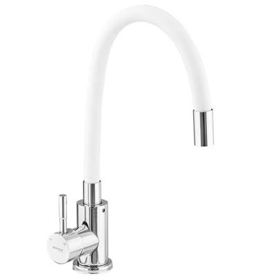 Змішувач для кухні Mixxus SUS-011 Chrome Refl.White (нерж. сталь) (MI6233)